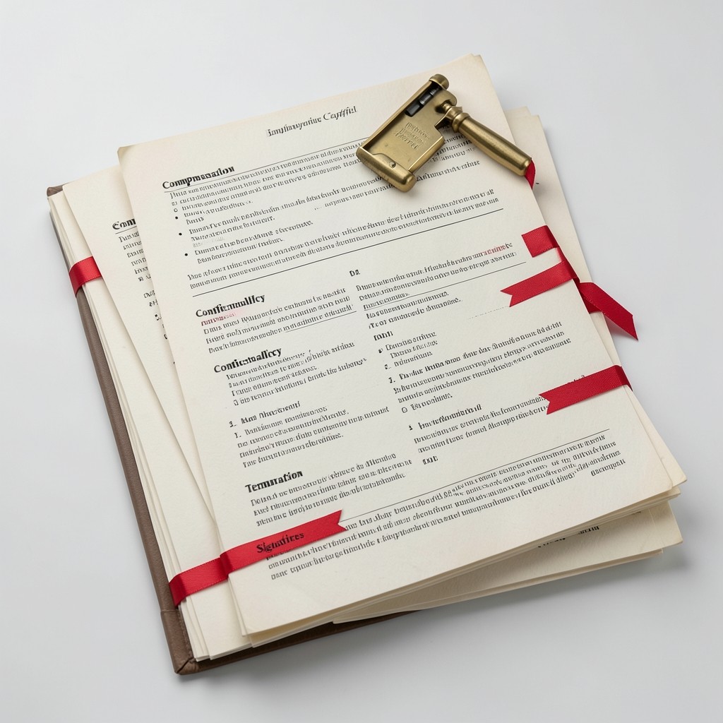 Clauses essentielles dans un contrat de travail à durée déterminée